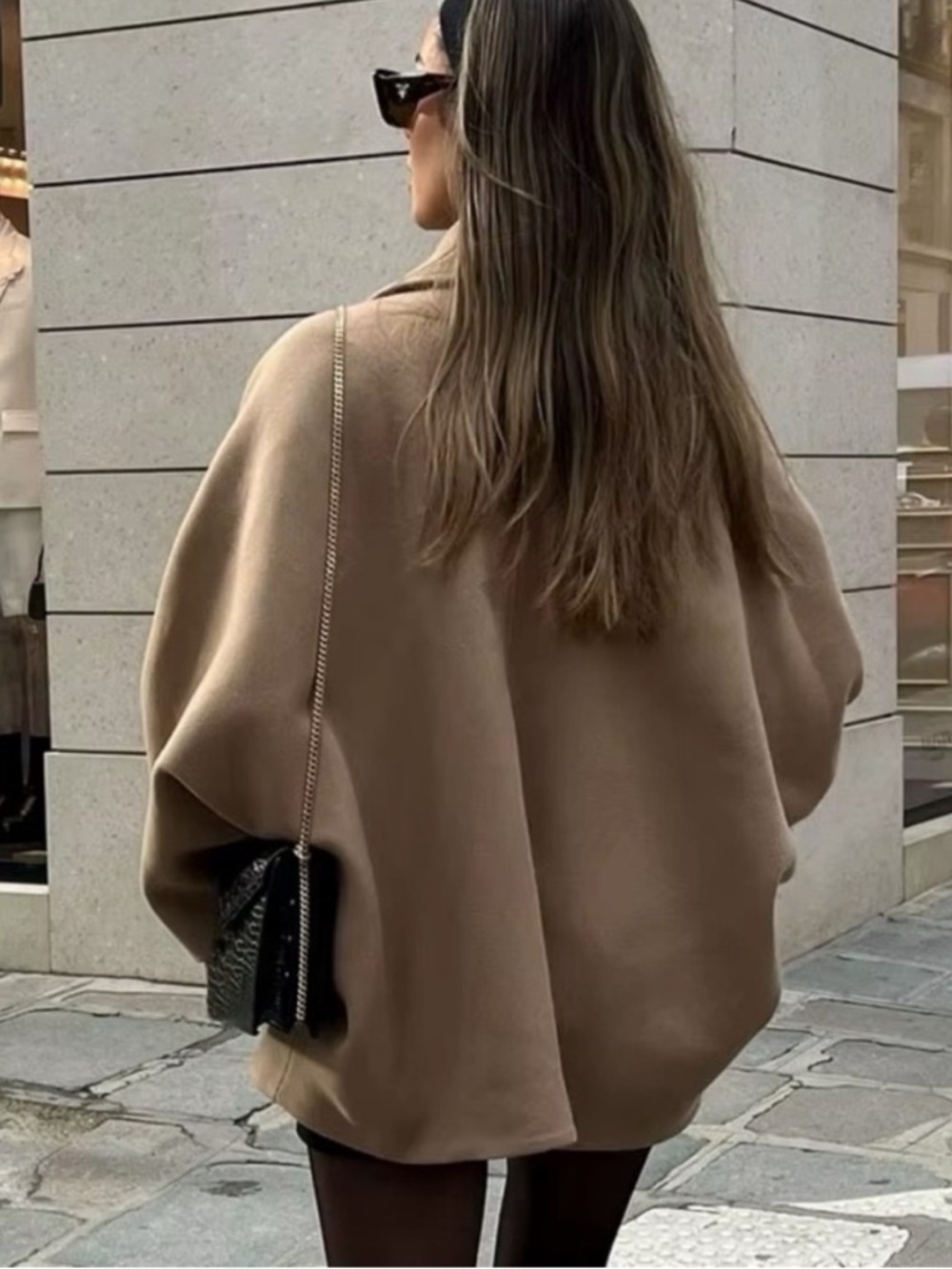 Zara Camel Coat Jacket - Picture 13 of 15